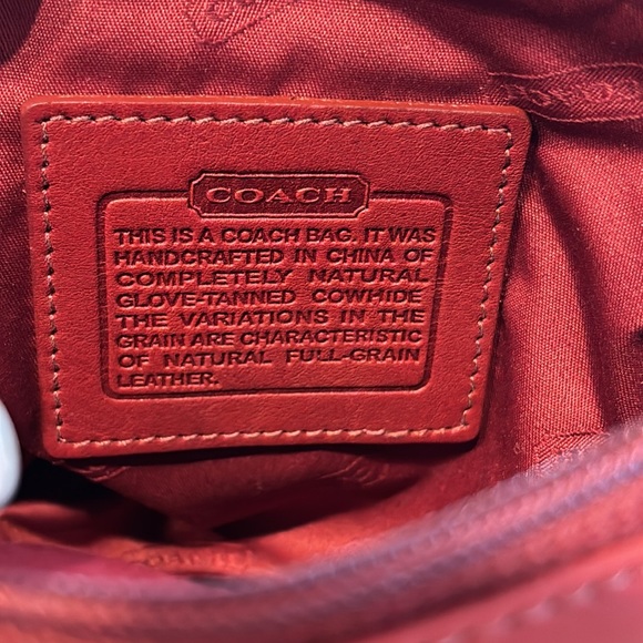 Vintage coach Legacy small Zip Coin Purse Cosmetic Case - Picture 3 of 12